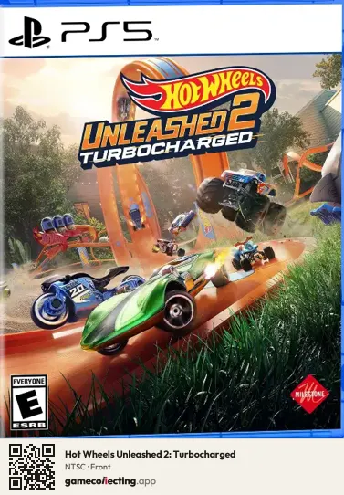 Hot Wheels Unleashed 2: Turbocharged PlayStation 5, NTSC box front