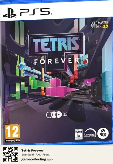 Tetris Forever PlayStation 5, PAL box front