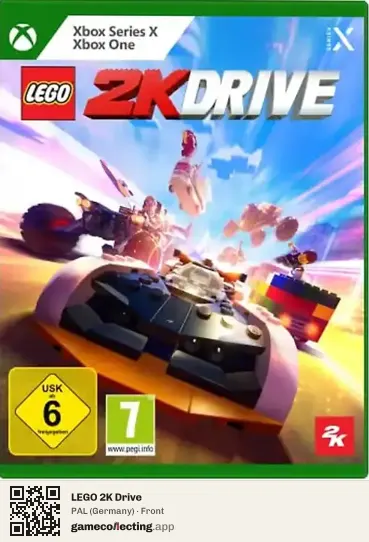 LEGO 2K Drive Xbox Series X, Germany box front