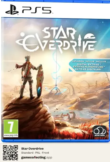 Star Overdrive PlayStation 5, PAL box front