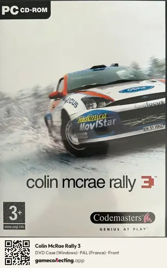 Colin McRae Rally 3 Computer, France box front