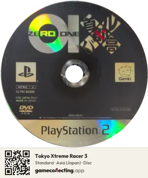 Tokyo Xtreme Racer 3 PlayStation 2, Asia disc