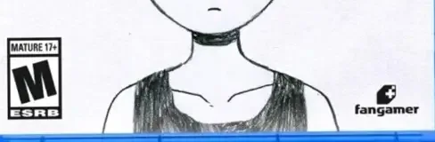 Omori, the ESRB box on its front