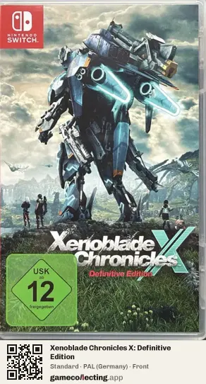 Xenoblade Chronicles X: Definitive Edition Nintendo Switch, Germany box front