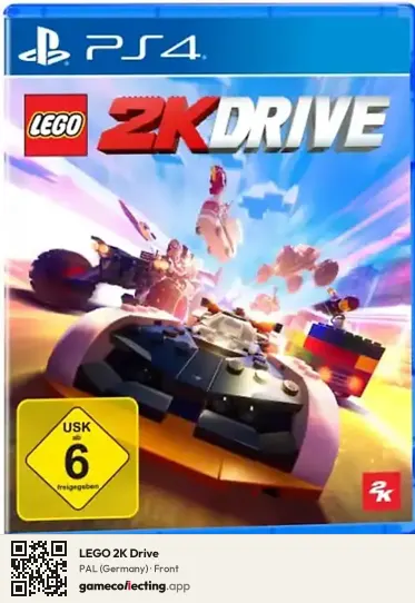 LEGO 2K Drive PlayStation 4, Germany box front