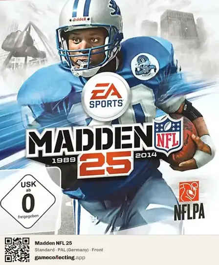 Madden NFL 25 PlayStation 3, Germany box front