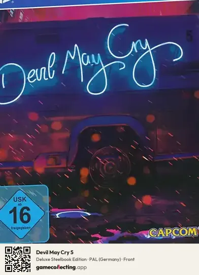 Devil May Cry 5 PlayStation 4, Germany box front
