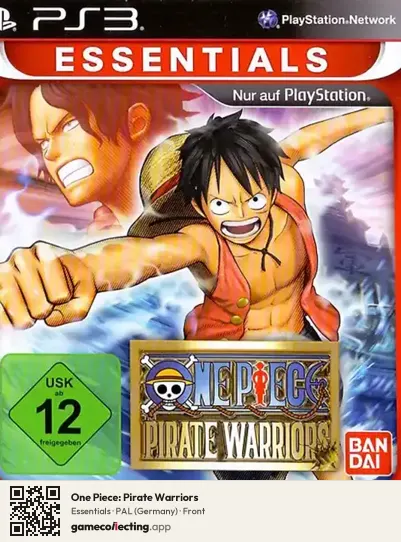 One Piece: Pirate Warriors PlayStation 3, Germany box front