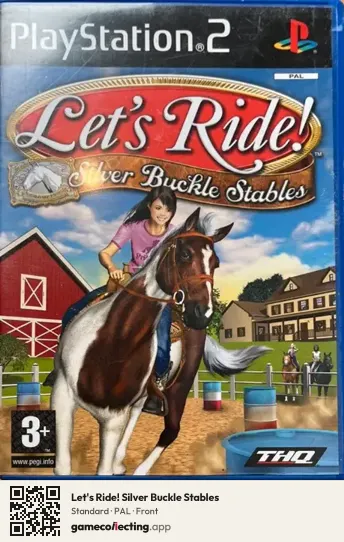 Let's Ride! Silver Buckle Stables PlayStation 2, PAL box front