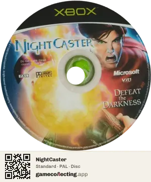 NightCaster Xbox, PAL disc
