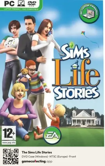 The Sims Life Stories Computer, Europe box front