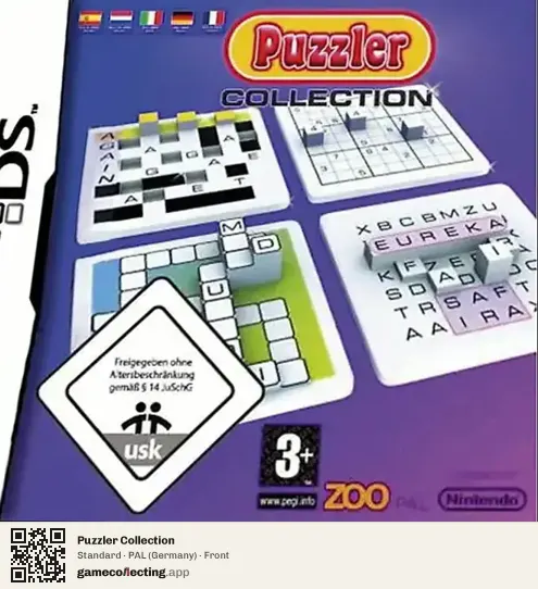Puzzler Collection Nintendo DS, Germany box front