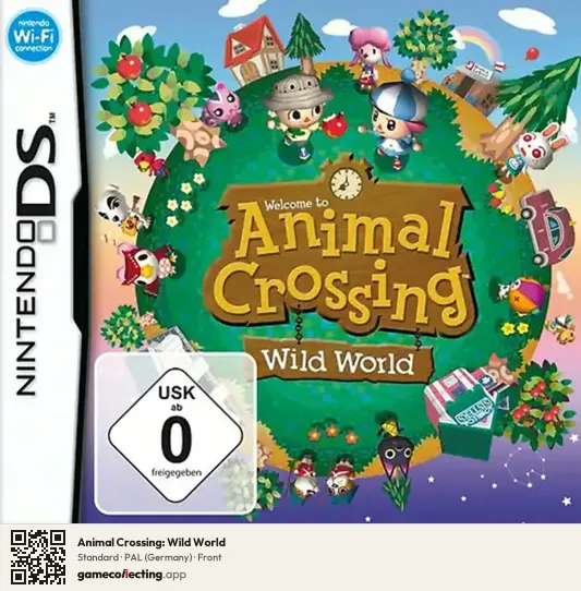Animal Crossing: Wild World Nintendo DS, Germany box front