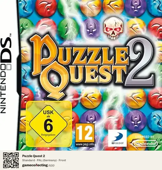 Puzzle Quest 2 Nintendo DS, Germany box front