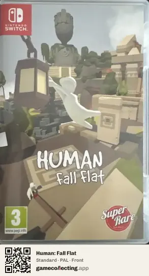 Human: Fall Flat Nintendo Switch, PAL box front