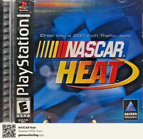 NASCAR Heat PlayStation, NTSC box front
