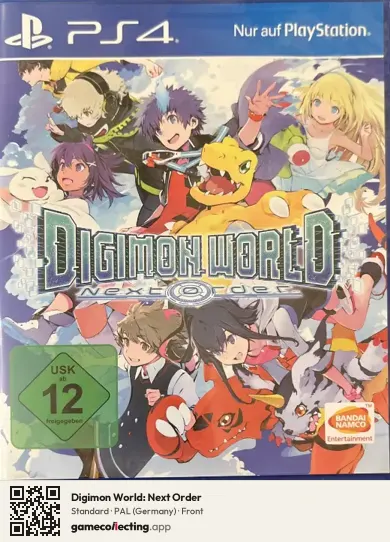 Digimon World: Next Order PlayStation 4, Germany box front