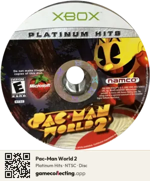 Pac-Man World 2 Xbox, NTSC disc