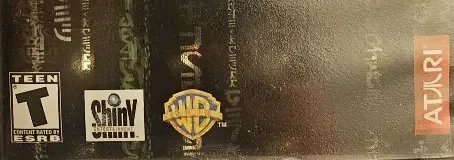 Enter the Matrix, the ESRB box on its front