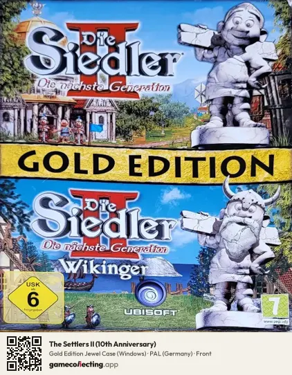 The Settlers II (10th Anniversary) Computer, Germany box front