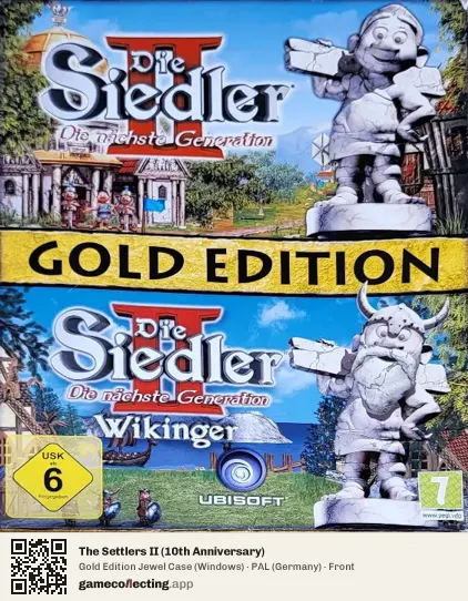 The Settlers II (10th Anniversary) Computer, Germany box front