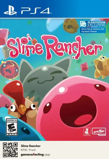 Slime Rancher PlayStation 4, NTSC box front