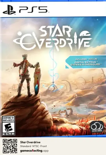 Star Overdrive PlayStation 5, NTSC box front