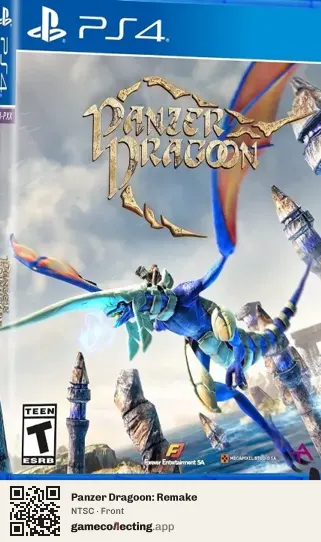 Panzer Dragoon: Remake PlayStation 4, NTSC box front