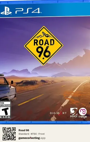 Road 96 PlayStation 4, NTSC box front