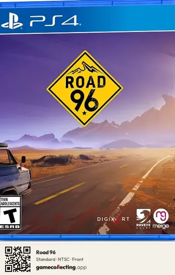 Road 96 PlayStation 4, NTSC box front
