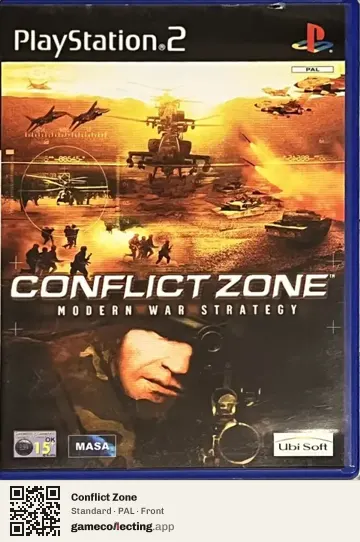 Conflict Zone PlayStation 2, PAL box front