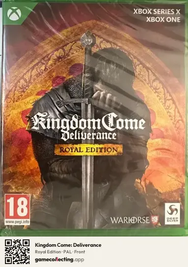 Kingdom Come: Deliverance Xbox Series X, PAL box front