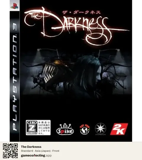 The Darkness PlayStation 3, Asia box front