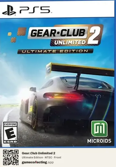 Gear.Club Unlimited 2 PlayStation 5, NTSC box front