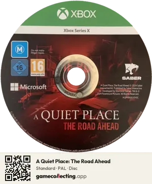 A Quiet Place: The Road Ahead Xbox Series X, PAL disc