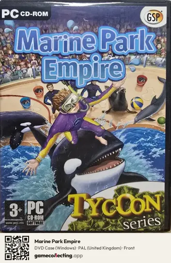 Marine Park Empire Computer, United Kingdom box front