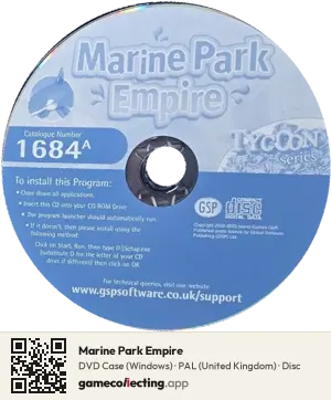 Marine Park Empire Computer, PAL disc