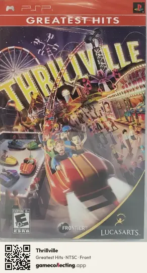 Thrillville PlayStation Portable, NTSC box front