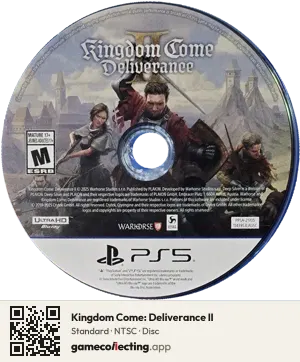 Kingdom Come: Deliverance II PlayStation 5, NTSC disc