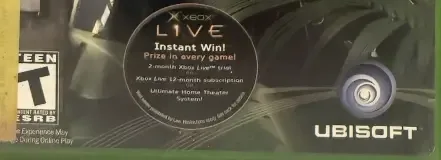 Tom Clancy's Splinter Cell: Pandora Tomorrow, the ESRB box on its front