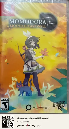 Momodora: Moonlit Farewell Nintendo Switch, NTSC box front