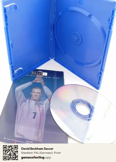 David Beckham Soccer PlayStation 2, Germany box front