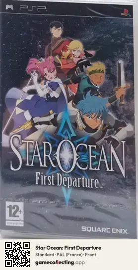 Star Ocean: First Departure PlayStation Portable, France box front