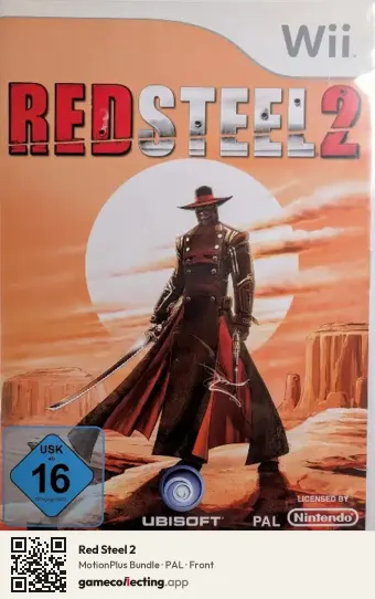 Red Steel 2 Nintendo Wii, PAL box front