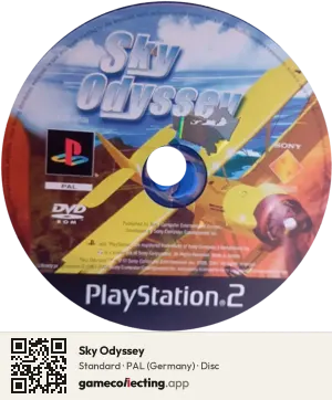 Sky Odyssey PlayStation 2, PAL disc
