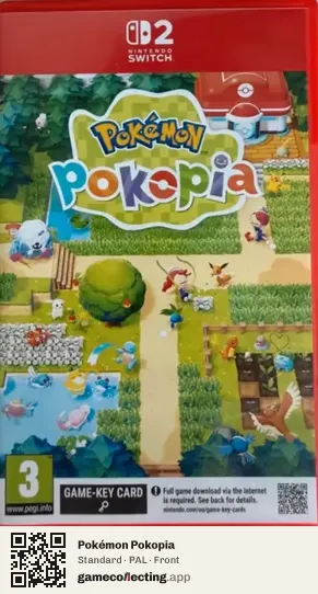 Pokémon Pokopia Nintendo Switch 2, PAL box front