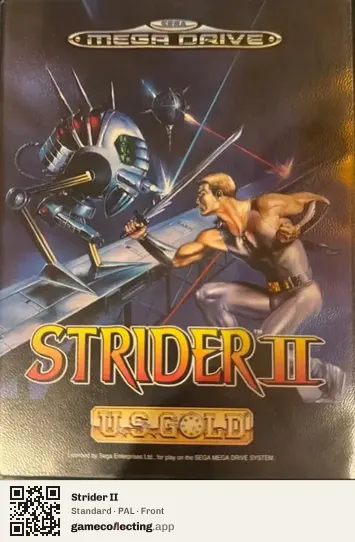 Strider II Sega Mega Drive / Genesis, PAL box front