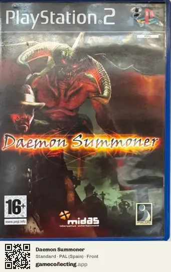 Daemon Summoner PlayStation 2, Spain box front