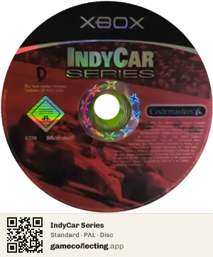 IndyCar Series Xbox, PAL disc