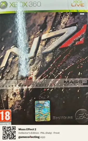 Mass Effect 2 Xbox 360, Italy box front